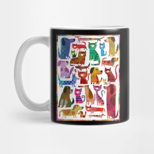 Cats and Dogs Mug